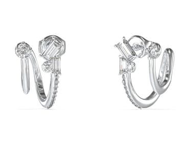 Guess Originalni uhani s kristali in cirkoni Lestenec JUBE05360JWRHT/U