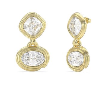 Guess Elegantni viseči uhani s kristali Mamounia JUBE05313JWYGT/U