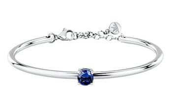 Morellato Masivna ženska zapestnica z modrim cirkonom Cerchi SAKM96