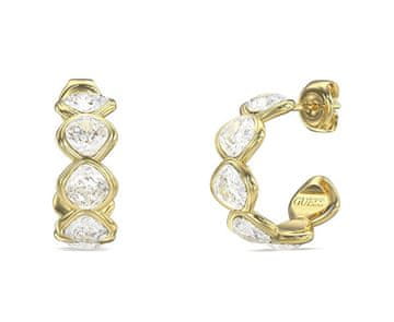 Guess Bleščeči obročki s kristali Mamounia JUBE05318JWYGT/U