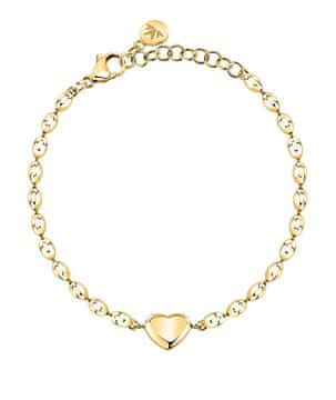 Morellato Romantična pozlačena zapestnica Intrecci SAZC12