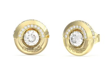 Guess Elegantni uhani s cirkonom in kristali Majorelle JUBE05380JWYGT/U