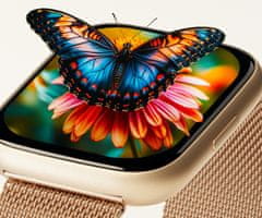 Forever ForeVigo 4 SW-330 pametna ura, AMOLED, BT 5.4, Android + iOS, IP68, črna (Carbon Black)