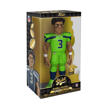 Funko POP! GOLD 12" NFL: SEAHAWKS - RUSSELL WILSON