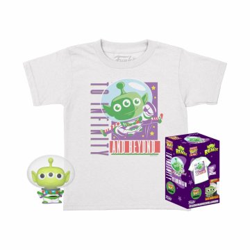 Funko POP! POCKET POP & TEE: DISNEY - ALIEN BUZZ