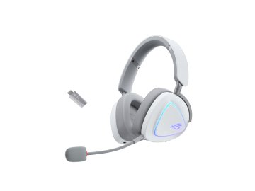 ASUS Slušalke ROG Delta II, Wireless, Bluetooth, bele