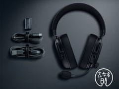 Razer BlackShark V3 X HyperSpeed slušalke, črne