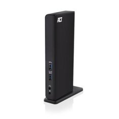 ACT AC7049 univerzalna priklopna postaja USB-C ali USB-A, za 2 monitorja HDMI, DisplayLink