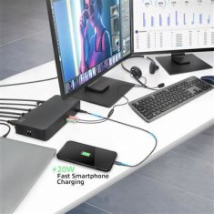 ACT AC7160 univerzalna priklopna postaja USB-C za 4K, 2 monitorja HDMI ali DisplayPort, DisplayLink