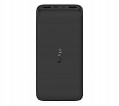 Xiaomi Redmi 18W Fast Charge Power Bank (črna) 20000mAh