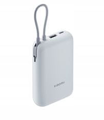 Xiaomi Power Bank 10000mAh (integrirani kabel) ledeno modra