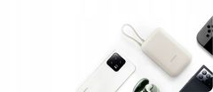 Xiaomi Power Bank 10000mAh (integrirani kabel) Tan
