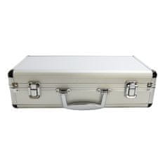 Master Set za petanko MASTER 8 kromiranih kroglic F.I.P.J.P. v aluminijastem ohišju