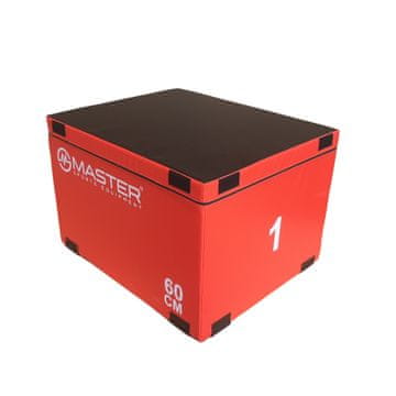 Master Sport Trening plyo box Soft - 90 x 75 x 60 cm