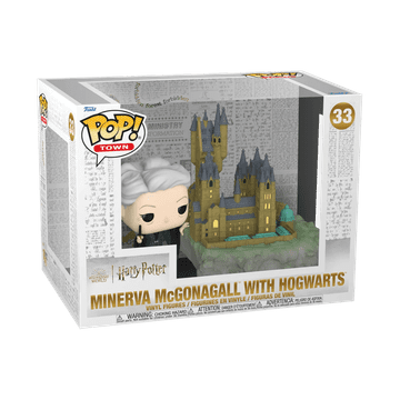 Funko POP! TOWN: HARRY POTTER - MINERVA W/HOGWARTS