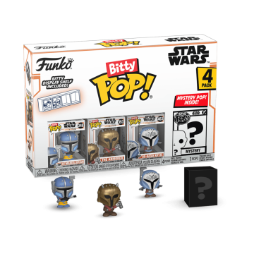 Funko POP! BITTY POP: STAR WARS - HEAVY MANDALORIAN 4PK