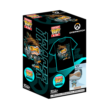 Funko POP! POCKET POP & TEE: OVERWATCH - TRACER - (KD)