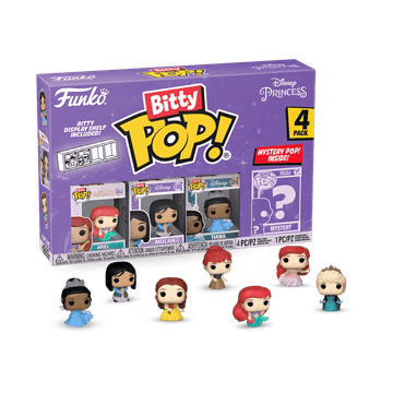 Funko POP! BITTY POP: DISNEY - ARIEL 4PK