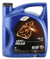 Elf Moto 4 Road 10W40 olje, 4L