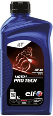 Elf Moto 4 Pro Tech 5W40 olje, 1L