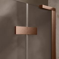 Tuš vrata Rea Hugo 100 Copper Brush