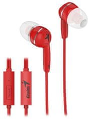 Genius HS-M320 (31710005415) rdeče, mobilne slušalke