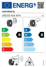 Continental Celoletna pnevmatika 195/55R16 87H AllSeasonContact 03585010000