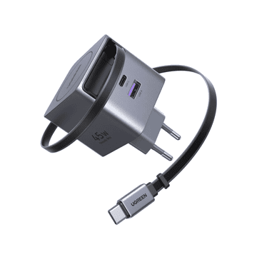 Ugreen Retractable 45W GaN USB-C polnilec