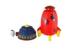 Teddies Raketni razpršilnik za vodo za vrt iz plastike 12x27cm