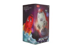 Teddies Raketni razpršilnik za vodo za vrt iz plastike 12x27cm