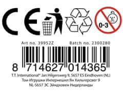Teddies Plastični 10-centimetrski prosto lebdeči borec