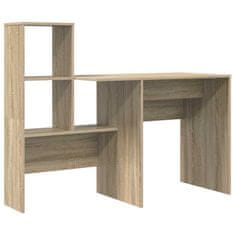 Vidaxl Miza sonoma hrast 131.5 x 50 x 106.5 cm Konstruiran les