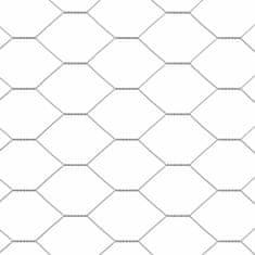 Vidaxl Kletka za piščance srebrna 600 x 200 x 198.5 cm Pocinkano jeklo