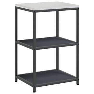 Vidaxl Shramba za kuhinjo HATTEM Antracit 60 x 50 x 92 cm Jeklo