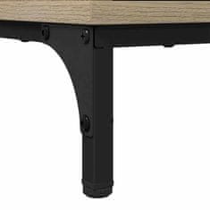 Vidaxl Visoka kopalniška omara z vrati sonoma hrast 31.5 x 33 x 190 cm