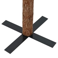 Vidaxl Ožja jelka med 150 LED Zelena 150 cm PVC in trden bor