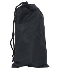 Vidaxl Pokrov za zunanjo mizo Črna 92 x 92 x 10 cm 420D tkanina