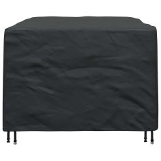 Vidaxl Prevleka za zunanje pohištvo Črna 180 x 120 x 74 cm 420D