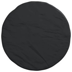 Vidaxl Pokrov za zunanjo mizo Črna 92 x 92 x 10 cm 420D tkanina