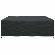 Vidaxl Prevleka za zunanje pohištvo Črna 235 x 235 x 70 cm 600D