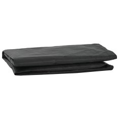 Vidaxl Pokrov za zunanjo mizo Črna 92 x 92 x 10 cm 420D tkanina