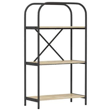 Vidaxl Knjižna polica sonoma hrast 60 x 30 x 109 cm Konstruiran les