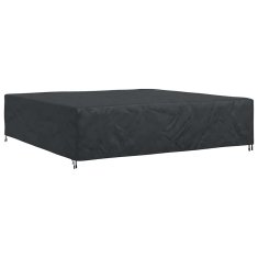 Vidaxl Prevleka za zunanje pohištvo Črna 300 x 300 x 70 cm 600D