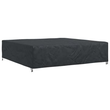 Vidaxl Prevleka za zunanje pohištvo Črna 300 x 300 x 70 cm 600D