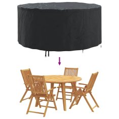 Vidaxl Prevleka za zunanje pohištvo 200 x 200 x 105 cm 600D tkanina