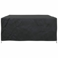 Vidaxl Prevleka za zunanje pohištvo Črna 300 x 250 x 100 cm 420D
