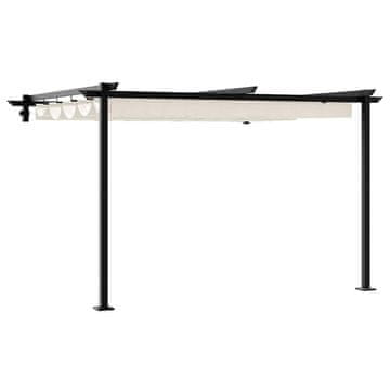 Vidaxl Paviljon krema 300 x 300 x 200 cm Poliester