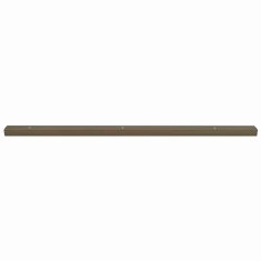 Vidaxl Robniki za stopnice 30 pcs Rjava 67 cm Aluminij