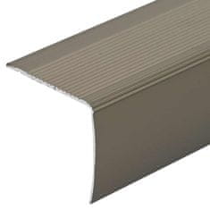 Vidaxl Robniki za stopnice 30 pcs Šampanjec 67 cm Aluminij