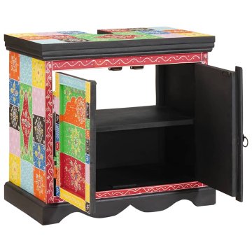 Vidaxl Omarica za umivalnik z vrati 60 x 35 x 55 cm